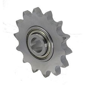 Chain Tension Wheel with Ball Bearing (Ready to Install) Type 08 B (1/2 Inch x 5/16 Inch) Number of Teeth: 14