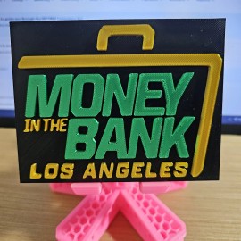 Mattel WWE Mattel Money In The Bank Los Angeles 2025 Small Logo Accessory Version 02