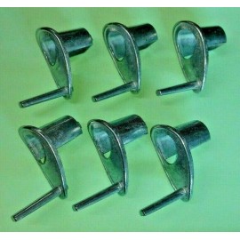 Droll Yankees Lot of 6 New Tube Style Sunflower Seed Feeder Replacement Perch and Port