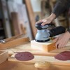 WORKPRO 150-piece Sanding Discs Set - 5-Inch 8-Hole Sandpaper 10