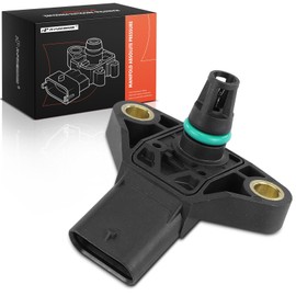 Frankberg 1 x Suction Pipe Pressure Sensor Compatible with A4 8K2 3.0L 2008-2015 A4 Avant 8K5 3.0L 2008-2015 A5 8T3 3.0L 2011-2017 A5 Cabriolet 8F7 3.0L 2009-2017 17 Replace# 0261230214