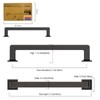 Amerdeco 10 Pack Oil Rubbed Bronze Cabinet Pulls 5 Inch(128MM)