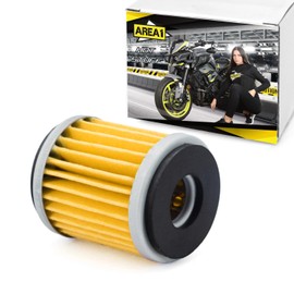 Area1 Oil Filter 38 x 46 mm HF140 "1 Piece" Compatible with MT-125. YZF-R125, WR250, XT250, YZ250, WR450, YZ450 / SMS SMR TE 125, Fantic Caballero, Gas Gas EC250 300 450