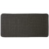 Popular Bath Capri Waffle Extra Thick Tub Mat, Grey