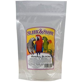 SLEEK & SASSY Large Mineral Block (4" Diameter) for Birds