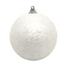 DARO DEKO Christmas Baubles with Glitter Diameter 8 cm Pack