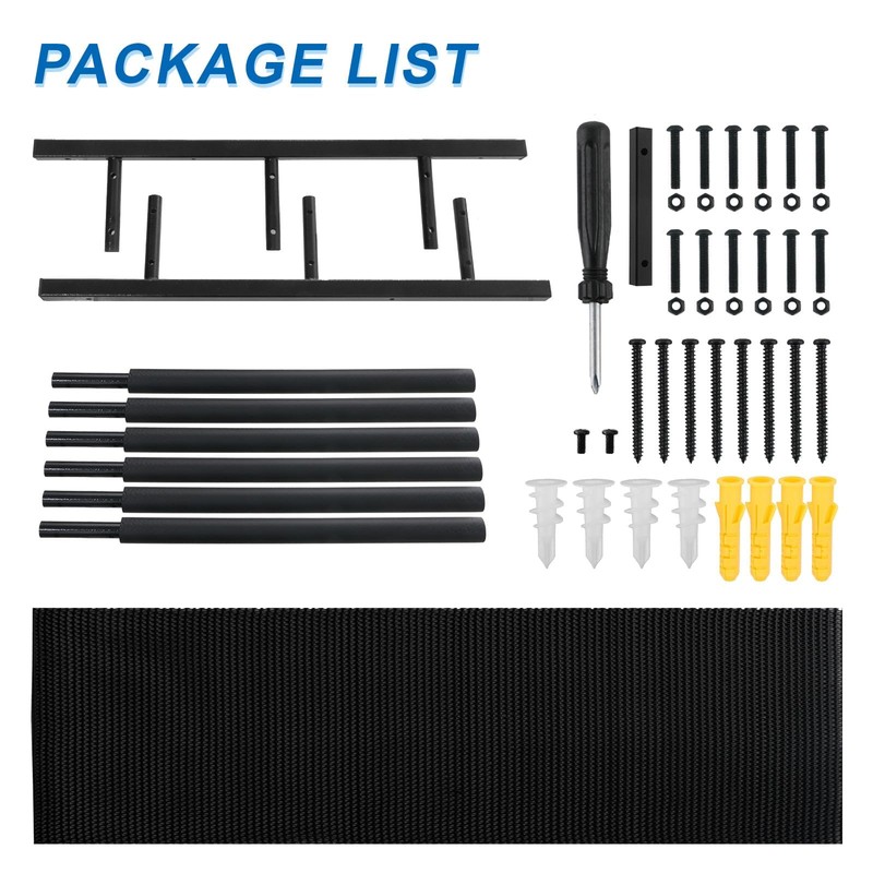 Surfboard Wall Mount - Vertical 4/6 Arms Storage with Rubber