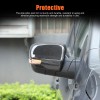 Carbon Side Rearview Mirror Cover Cap For Nissan TITAN 2016-2023