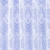 Maple Textiles White Net Curtain in Luxury Cotton Look sold