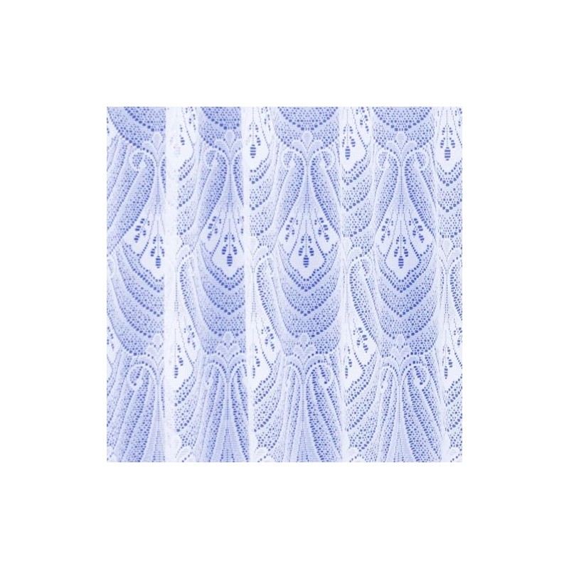 Maple Textiles White Net Curtain in Luxury Cotton Look sold