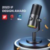 MAONO Micrófono USB para juegos para PC, micrófono condensador programable