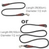 Mycicy No Handle Dog Leash 3 FT / 6 FT,