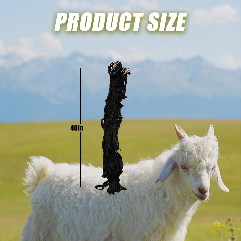 lygchii 2 PCS Feed Hay Net, Hay Bag 40" Length