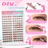 Bunny Lash Clusters Brown Manga Lash Clusters Spiky Doll Individual
