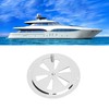 Cabin Ventilation Plate Marine Grade Stainless Steel Round Louver Vent