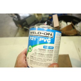 Weldon 721 PVC Blue Glue 1 Quart