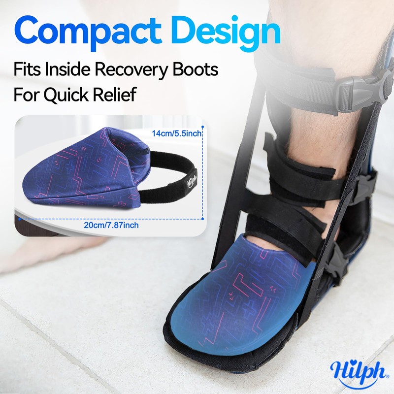 Hilph Foot & Toes Ice Pack Wrap for Broken Toes