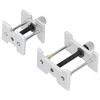 2pcs Adjustable Watch Case Holder, Steel Watch Movement Holder Base,