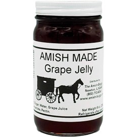 Amish Jam - 8 Oz Jar - Qty 3 (Grape Jelly)