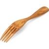 Wooden Fork, Salad Fork, Cutlery, Approx. 7.1 inches (18 cm),