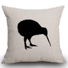 Smooffly Kiwi Bird Cushion Cover - Decorative Pillow - Kiwi