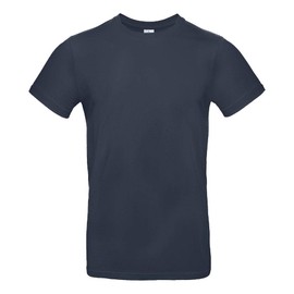 B&C - Single Jersey Men's T-Shirt #E190 / Navy, XL, navy
