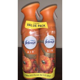 Febreze Pumpkin Febreze Air Refresher Spray Limited Edition~8.8 oz 2 Pack.Free Shipping