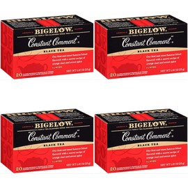 Bigelow Constant Comment Tea, 20-Count Boxes (Pack of 1) Pack of 4