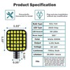 20PCS T10 921 922 912 194 RV Interior LED Light