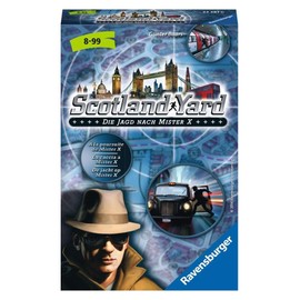 Ravensburger Scotland Yard Board Game, Carry games., grey