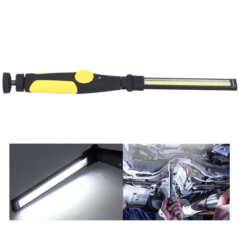 COB LED Work Light Rechargeable Magnetic Maintenance Lighting Emergency Yellow