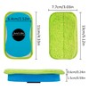 2 Packs Chalkboard Eraser - Washable Reusable Microfiber Eraser Cleaning