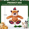 Newget Christmas Dog Toys, Dog Squeaky Plush Chew Toys with