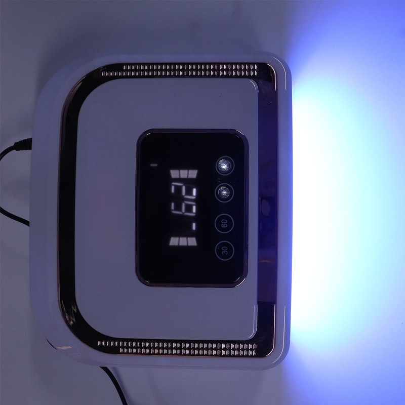 120W Nail Gel Dryer 4 Time Setting 30pcs Light Chips