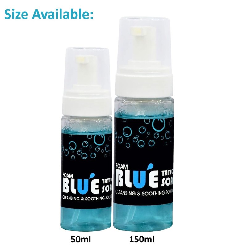 Tattoo Gizmo Healing & Cleaning Foaming Blue Soap, 150ml