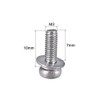 sourcing map M3 x 10mm 304 Stainless Steel Phillips Pan
