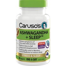 Caruso’s Natural Health Caruso's Ashwagandha + Sleep Tab X 30