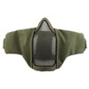 V10 Half Face Steel Mesh Breathable Protective Face Guard Competition