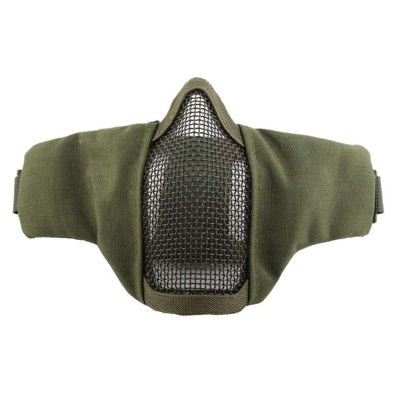 V10 Half Face Steel Mesh Breathable Protective Face Guard Competition
