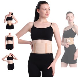 Hernia Belts for Men & Women offering reliable support, Abdominal Binder Men for recovery, Hernia Belt for Women with a secure fit, Belly Belt for comfort and Hernia Support for Men (L)