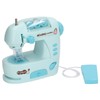Children Electric Sewing Machine Toy with Threader Ruler Interesting Small