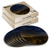 8 x Round Coasters - Milky Way Brecon Beacons Wales
