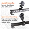 Amber/Blue Emergency Strobe Light Bar 36 In 13 Flash Patterns