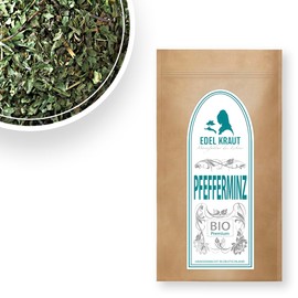 Peppermint Tea Loose Organic 250 g | Elegant Herb - Dried Organic Peppermint Tea Premium Peppermint - Organic Peppermint - GMO Free - KBA - Mint Dried Peppermint