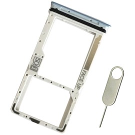 PHONSUN G Play 2024 Single Sim Card Tray SD Slot Holder Replacement for Motorola Moto G Play 2024 XT2413 (Sapphire Blue) with Stainless Steel Eject Tool