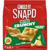 Cheez-It Snap'd Cheese Cracker Chips, Thin Crisps, Extra Crunchy, Sharp