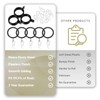 Curtain Rings With Eyelet by Smith’s® | Black / 20
