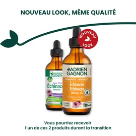 Adrien Gagnon - Echinacea Extra Strength - Relieves Cold Symptoms and Sore Throats - (110 ml)