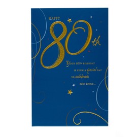 80th Birthday Card - 80th Birthday Gifts - 80th Birthday Friend - Gifts for Him - Gifts for Her - 80th Gifts - 80th Card