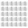 30 Pack Satin Nickel Door Hinges 3.5 inch Brushed Nickel